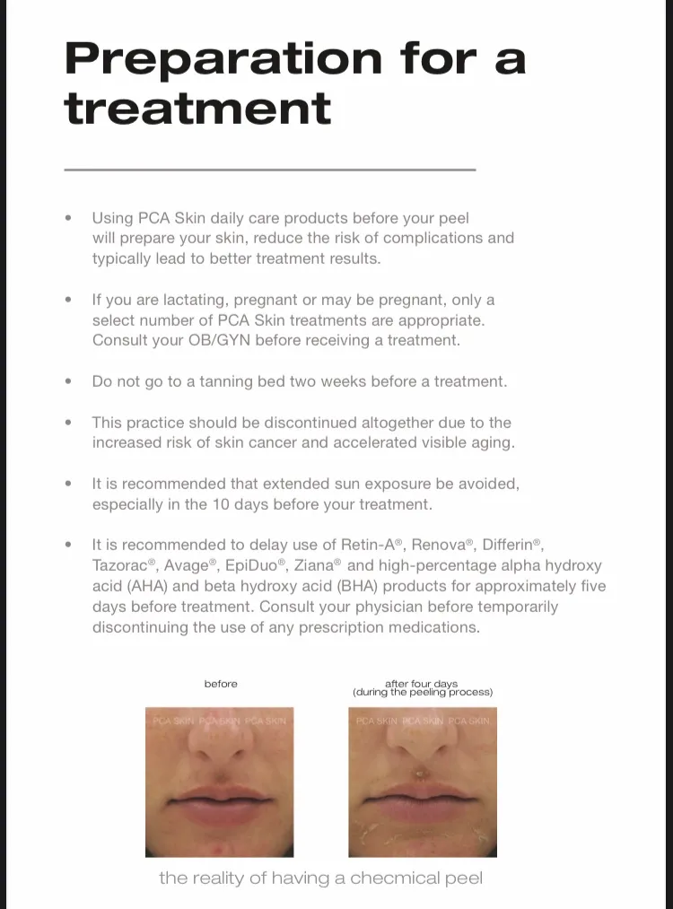 PCA Peels Aftercare Sheet 2